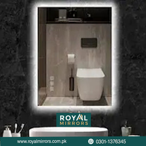 Luxury Bathroom Vanity Mirrors | Lighted Bathroom Vanity Mirrors | Rectangle Smart Touch LED Mirrors