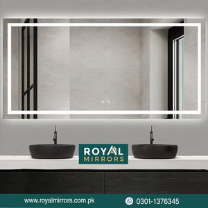 smart backlit led bathroom mirrors.