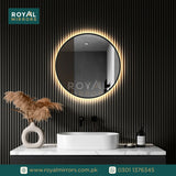 Framed Mirror with Chinese Imported Brush Finished Aluminum Profile Mirror Wall Mounted Bedroom Mirror  High Defemination Mirror Mirror Vanity