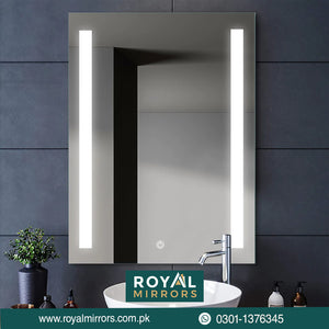 Rectangular LED Mirrors | LED Bathroom Mirror Price in Pakistan – Royal ...