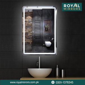 Rectangular LED Mirrors | LED Bathroom Mirror Price in Pakistan – Royal ...