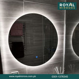 Modern LED Round Bathroom Vanity Mirror, Round Backlit Mirror , Round LED Bathroom Mirror