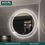 Modern LED Round Bathroom Vanity Mirror, Round Backlit Mirror , Round LED Bathroom Mirror