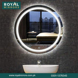 Modern LED Round Bathroom Vanity Mirror, Round Backlit Mirror , Round LED Bathroom Mirror