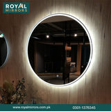 Modern LED Round Bathroom Vanity Mirror, Round Backlit Mirror , Round LED Bathroom Mirror