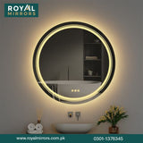 Modern LED Round Bathroom Vanity Mirror, Round Backlit Mirror , Round LED Bathroom Mirror