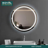 Modern LED Round Bathroom Vanity Mirror, Round Backlit Mirror , Round LED Bathroom Mirror