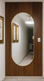 Framed Mirror without Light Chinese Imported Brush Finished Aluminum Profile Wall Mounted Bedroom Mirror  High Defemination Mirror Mirror Vanity